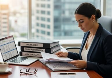 Business acquisition due diligence attorney