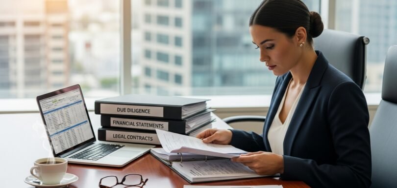 Business acquisition due diligence attorney