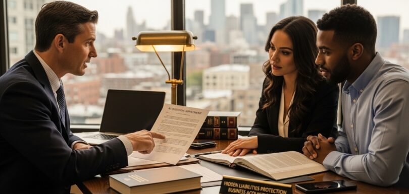 Hidden liabilities protection attorney business acquisition NJ