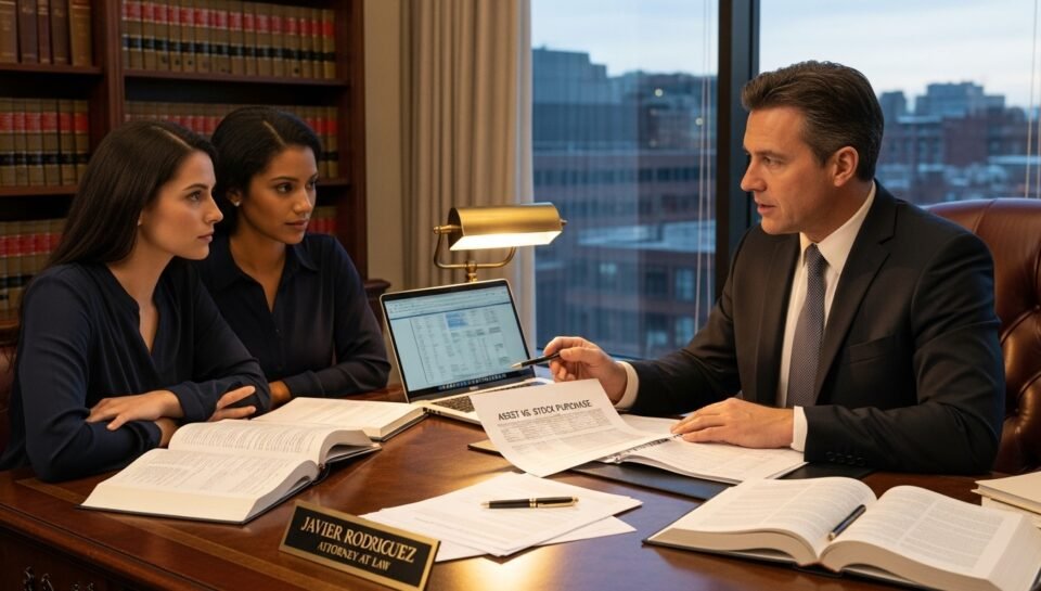 Asset vs stock purchase attorney advice