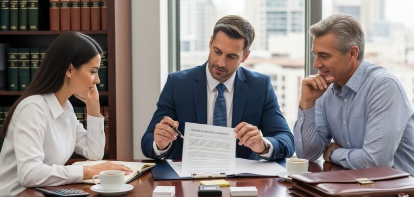 Seller financing business purchase lawyer