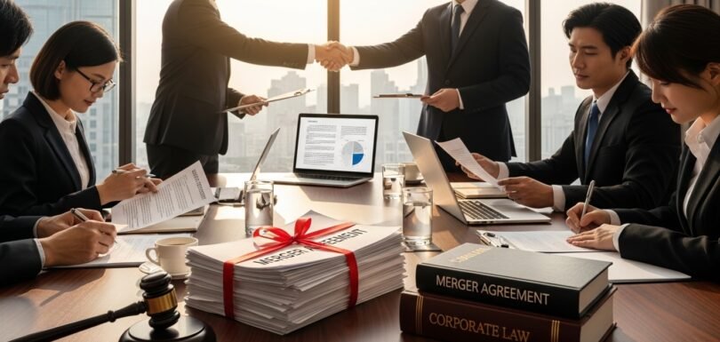 Business merger legal process