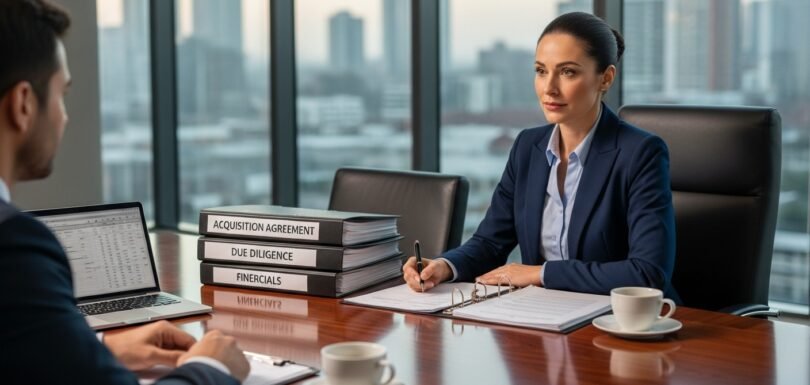 Business acquisition contract negotiation attorney