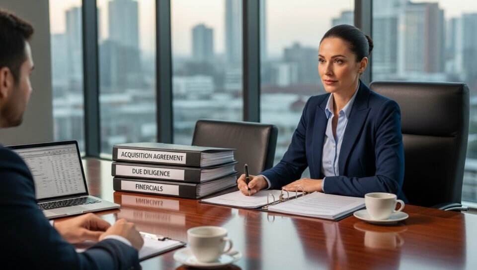 Business acquisition contract negotiation attorney