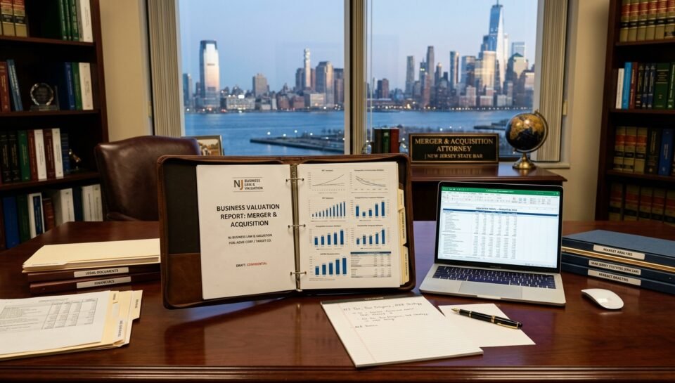 Business valuation for merger attorney NJ