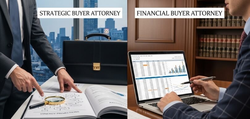 Strategic buyer vs financial buyer attorney