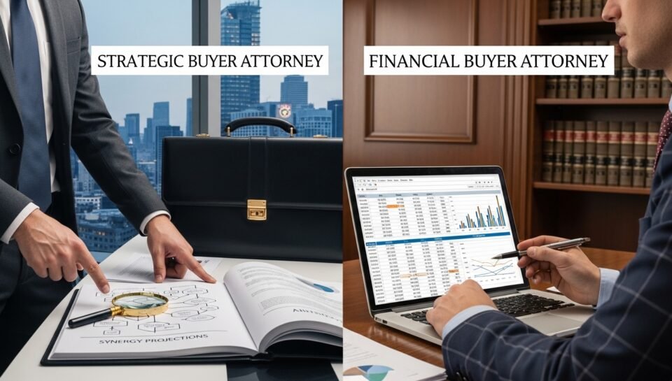 Strategic buyer vs financial buyer attorney