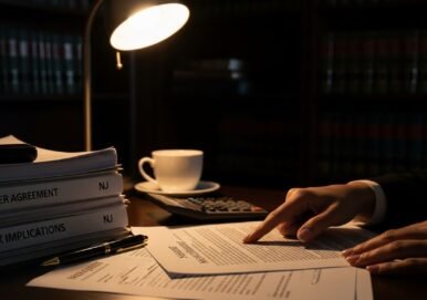 Tax implications merger attorney NJ