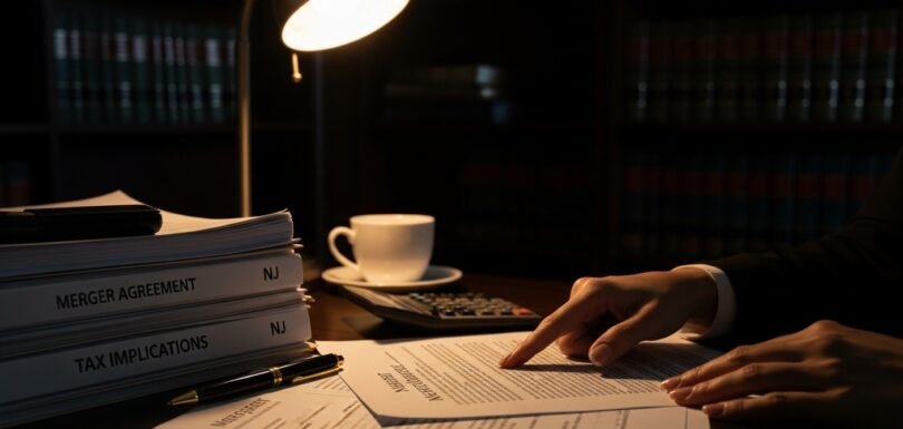 Tax implications merger attorney NJ