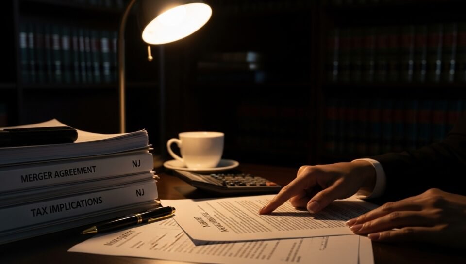 Tax implications merger attorney NJ