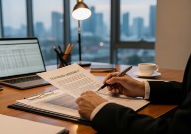 Customer contract transition attorney