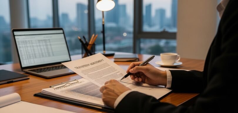 Customer contract transition attorney