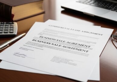 Commercial lease assignment business sale attorney New Jersey