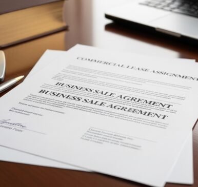 Commercial lease assignment business sale attorney New Jersey