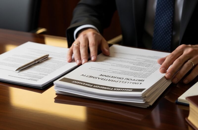 Intellectual property transfer M&A lawyer