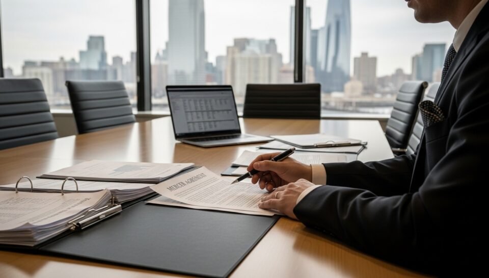 Corporate governance M&A lawyer NJ