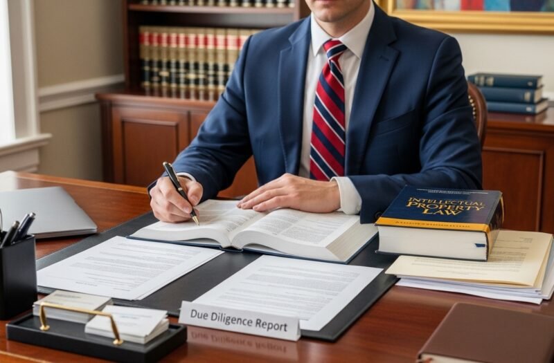 Intellectual property due diligence attorney