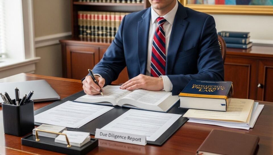 Intellectual property due diligence attorney