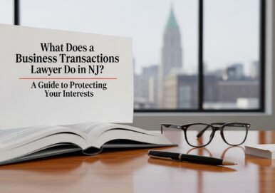 What Does a Business Transactions Lawyer Do in NJ? A Guide to Protecting Your Interests