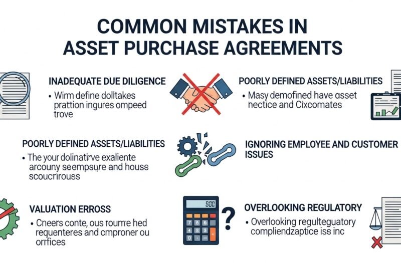 Common Mistakes in NJ Asset Purchase Agreements (And How to Avoid Them)