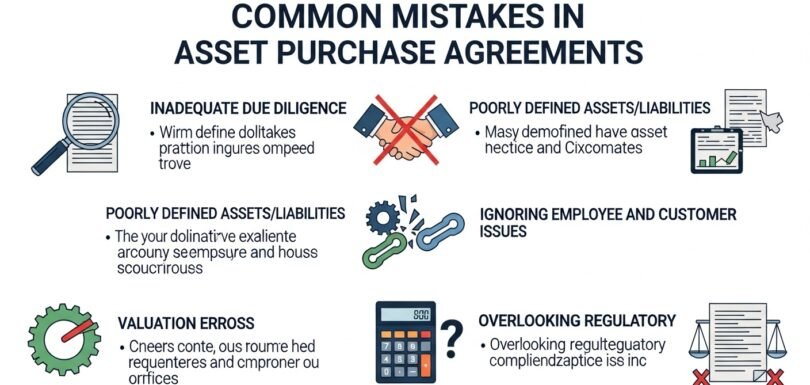 Common Mistakes in NJ Asset Purchase Agreements (And How to Avoid Them)