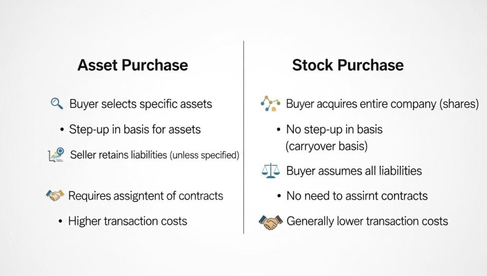 Asset Purchase vs. Stock Purchase in NJ: Which Is Better for Your Deal?