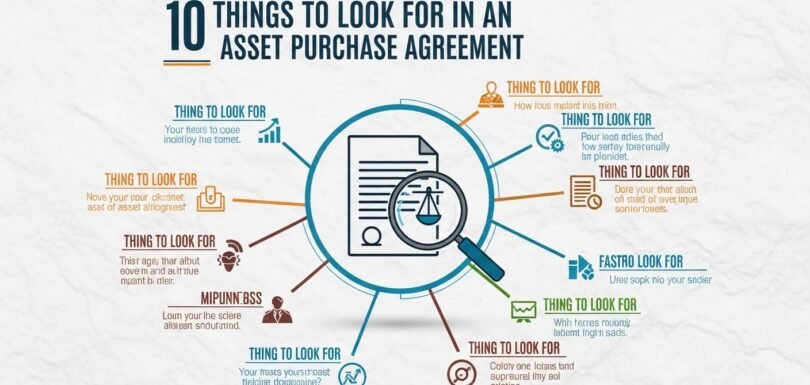 10 Things to Look for in an Asset Purchase Agreement