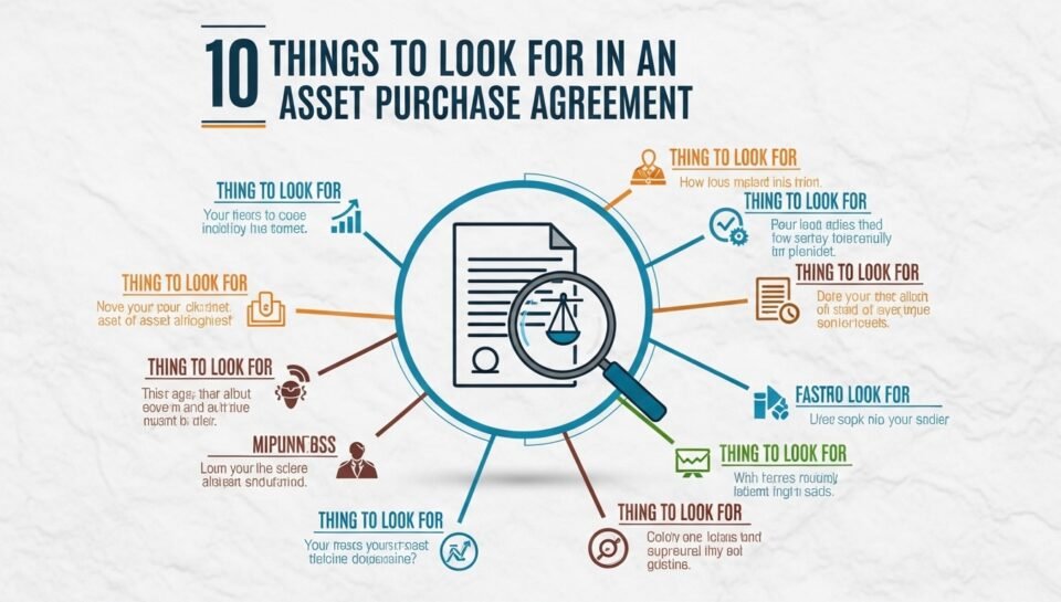 10 Things to Look for in an Asset Purchase Agreement