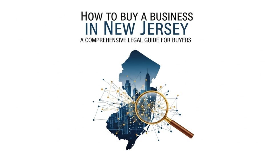 How to Buy a Business in New Jersey: A Comprehensive Legal Guide for Buyers