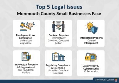 Top 5 Legal Issues Monmouth County Small Businesses Face in 2026 Top 5 Legal Issues Monmouth County Small Businesses Face in 2026