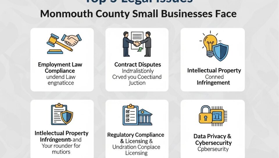 Top 5 Legal Issues Monmouth County Small Businesses Face in 2026