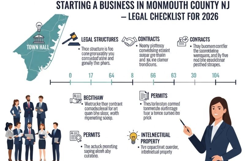 Starting a Business in Monmouth County NJ — Legal Checklist for 2026