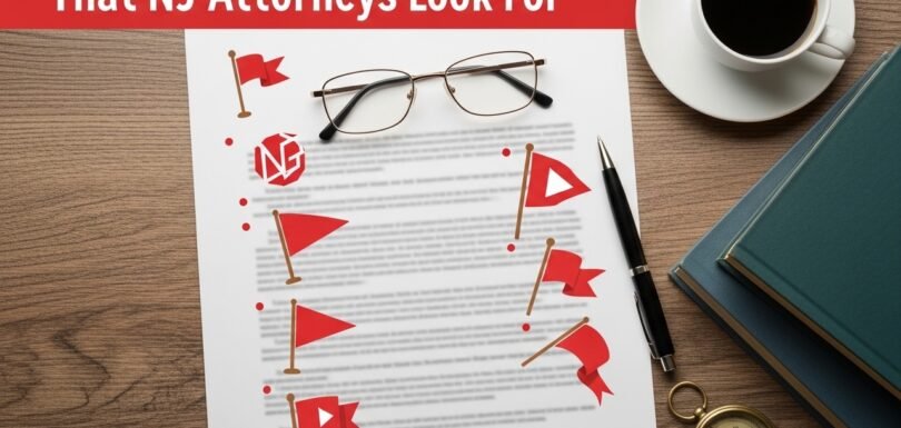 7 Red Flags in Business Contracts That NJ Attorneys Look For