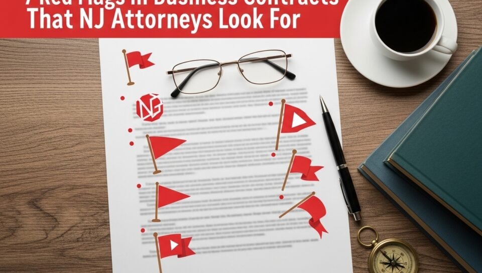 7 Red Flags in Business Contracts That NJ Attorneys Look For
